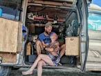 My partner and I lived in a camper van for 3 years before I had an unexpected pregnancy. It changed everything for us.