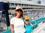 I took my 8-year-old to the Miami Grand Prix. We enjoyed all the events, but the heat was unbearable.