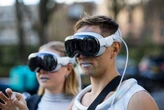 There was a Vision Pro party in San Francisco &mdash; complete with people dancing and pinching the air