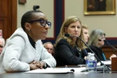 A big part of a university president's job is fundraising. That might be why Harvard's got to stay and Penn's had to go. 