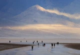 Tourists are paddle boarding and frolicking in one of Earth's driest locations after record rains