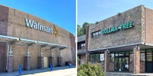 I looked for school supplies at Walmart and Dollar Tree. Many deals were similar, but one shopping experience was easier.