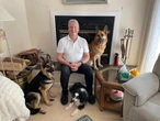 I built two wholesale businesses. When I retired at 72, I volunteered to raise service dogs to keep myself on a routine.