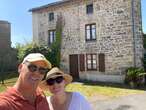 They celebrated their 25th anniversary with a trip to Paris and ended up buying a stone house in the countryside for $100,000. Now, they're dreaming of retiring there.