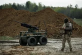 Ukraine's ground drones work like Lego, with soldiers putting parts together to perform different missions