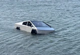 Don't drive your Cybertruck into a lake