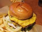 I tried classic cheeseburgers from 4 major chains. The best one came with 2 burger patties coated in melted cheese.