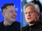Trump and Elon Musk picked Jensen Huang up in Alaska on their Air Force One trip to China