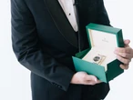 A woman tracked down her husband's dream Rolex to surprise him with it on their wedding day