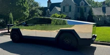 A Cybertruck owner says fingerprints aren't a problem if you polish the exterior to a mirrorlike finish