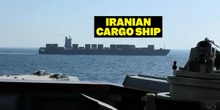 US Navy destroyer fires on Iranian cargo ship attempting to breach blockade