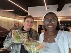 We spent $95 on lunch for 2 from Goop Kitchen. It tasted as healthy as we expected.