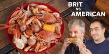 A British tourist and an American find the best seafood boil in New Orleans