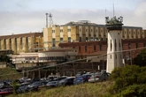 San Quentin prison on lockdown as  dozens suffer gastrointestinal illness. Prisoners say 'boiled chicken' is to blame.
