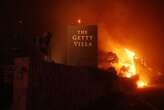 I toured the Getty Villa weeks after 17 employees fought flames from the Los Angeles fires. Here's how it became an anti-fire fortress.