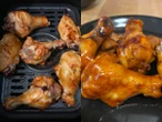I made 3-ingredient Buffalo wings in my air fryer, and I'm never using an oven again