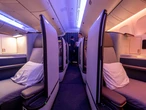 I've flown in business class on dozens of airlines. The seat I used to avoid is now my favorite as a parent.