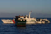 Filipino soldiers had to use their bare hands to fight off Chinese coast guards with swords, a general said