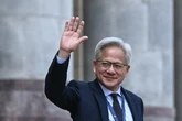 Jensen Huang made a very Jensen Huang pit stop during Trump's China trip