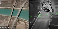 Ukrainian troops are crippling Russia's supply bridges by slamming drones repeatedly into the asphalt