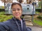 I paid $300 to spend 2 nights in an Airstream trailer for the first time. I'll never do it again in a city.