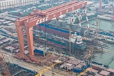 A shipbuilding behemoth is rising in China. By scale, nothing else comes close.