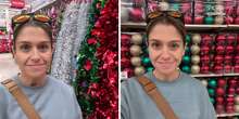 I shopped at Michaels and Hobby Lobby for holiday decor, and one really blew me away