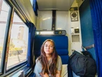 I spent 60 hours on Amtrak trains with a backpack and carry-on bag. I'm glad I packed 7 items, but I wish I'd had 7 more.