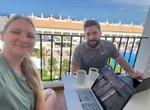 My husband and I work remotely while raising our toddler. I'd quit my job if I had to return to office.