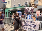 Protesters gather at Williamsburg location of coffee chain that banned Rep. Dan Goldman over his Israel stance