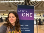I flew Delta One on a 9-hour overseas flight. Here's what surprised me about the business class seat.