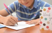 My kids stopped being appreciative of gifts. Now I make them write thank-you notes before they can use them.