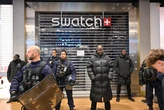 Mayhem breaks out at Swatch stores as fans rush to nab its Audemars Piguet pocket watch collab