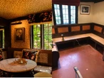 A homeowner renovated a 500-year-old home in the British countryside into an antique maximalist paradise. Take a look.