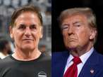 Mark Cuban says Trump's billionaire backers know they can manipulate him because he's 'so transactional, and so devoid of core values' 