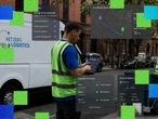 A logistics company uses AI to reduce its delivery routes by half and save time on package sorting