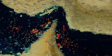Tensions are rising as ship traffic slows in the Strait of Hormuz