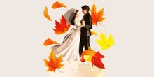 Pumpkin-spiced vows: How October took the wedding season crown