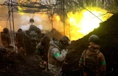 A Ukrainian soldier says he stopped shelling small Russian units because he is running out of US-made artillery ammo