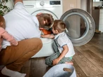 I was a firefighter for 17 years, and I now use those skills as a stay-at-home dad. Laundry sometimes feels like an emergency.