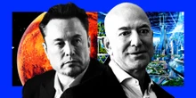 We put Elon Musk's dream to colonize Mars up against Jeff Bezos' vision of living in space &mdash; and one is more realistic