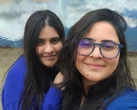 I hadn't seen my sister for 2 years. We met in Liechtenstein to reconnect.