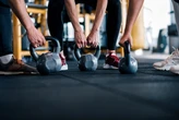 I'm 45 and survived an hourlong workout with NFL players. I'm proud that I was able to keep up.