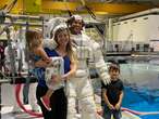 A NASA astronaut, former SpaceX flight surgeon, and father of 2 says parenting is by far his hardest job