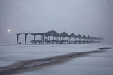 These Air Force photos of A-10 attack planes in a whiteout snowstorm look like drawings