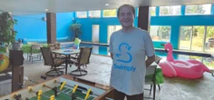 When I lost my business, I started renting out my indoor pool to earn money. Now, it's my full-time job.