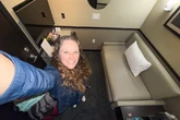 I tried a private airport sleeping room that's $65 an hour &mdash; it had perks, but I think lounges offer a way better value