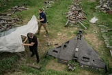 Ukraine says a massive Russian overnight missile and drone barrage was packed with 100,000 foreign-made parts