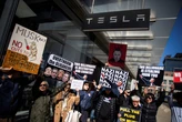 A county pension fund in Pennsylvania just became the first known to cease purchasing new Tesla stocks