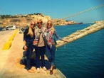 My dad died of cancer at 58. My family used some of his insurance money to go on a cruise, and it helped us grieve and connect.